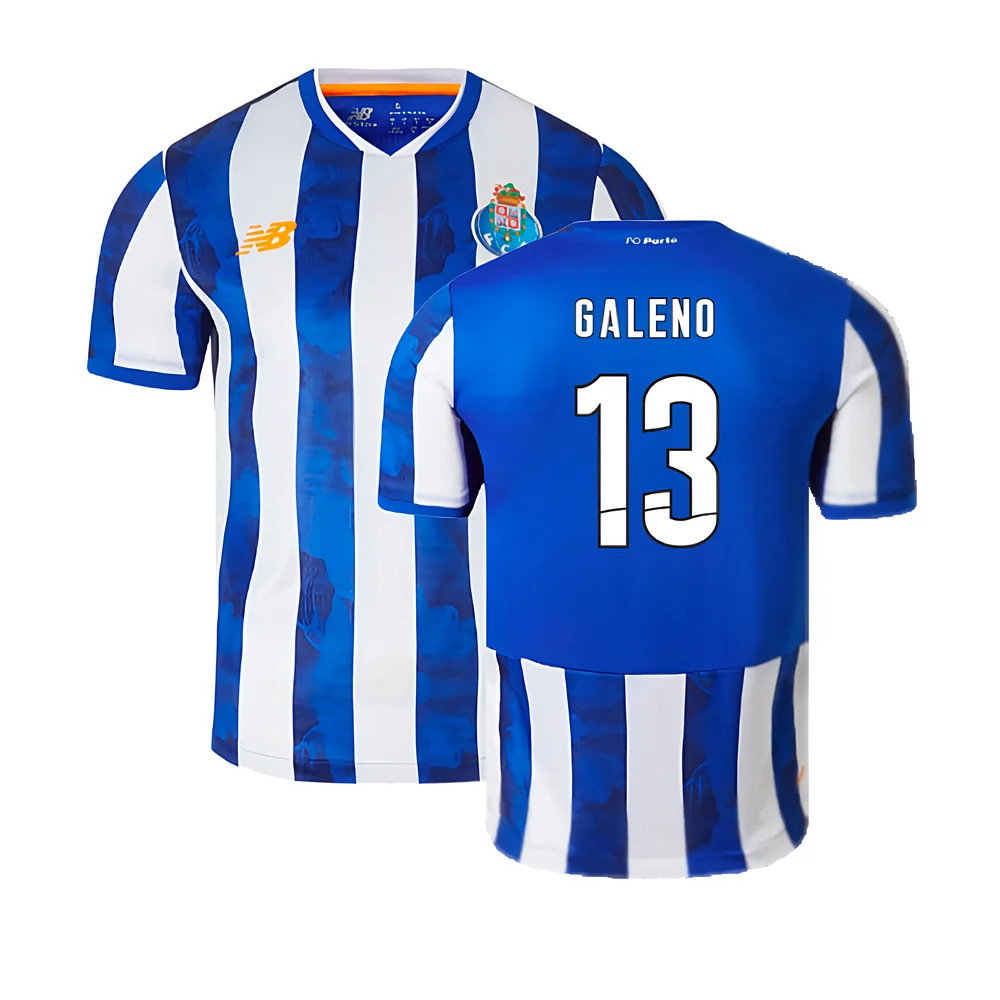 2024-2025 FC Porto Home Shirt (Kids) (Galeno 13)_0