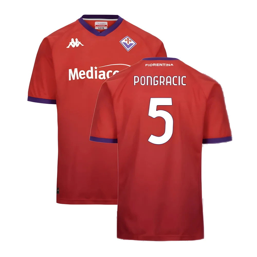 2024-2025 Fiorentina Third Shirt (Pongracic 5)_0