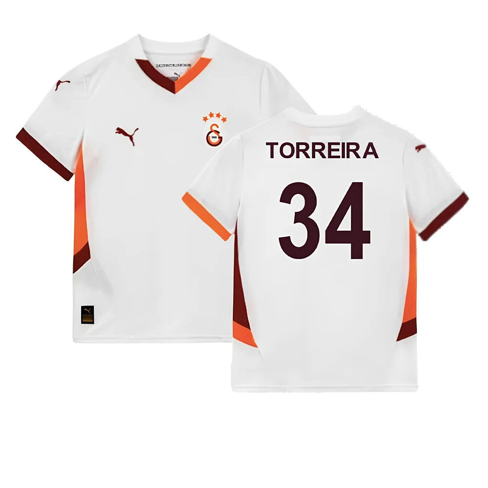 2024-2025 Galatasaray Away Shirt (Kids) (Torreira 34)_0