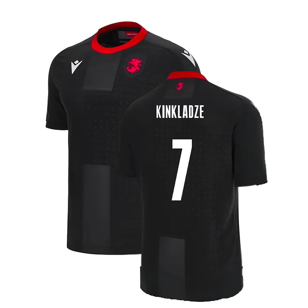 2024-2025 Georgia Away Shirt (Kids) (Kinkladze 7)_0