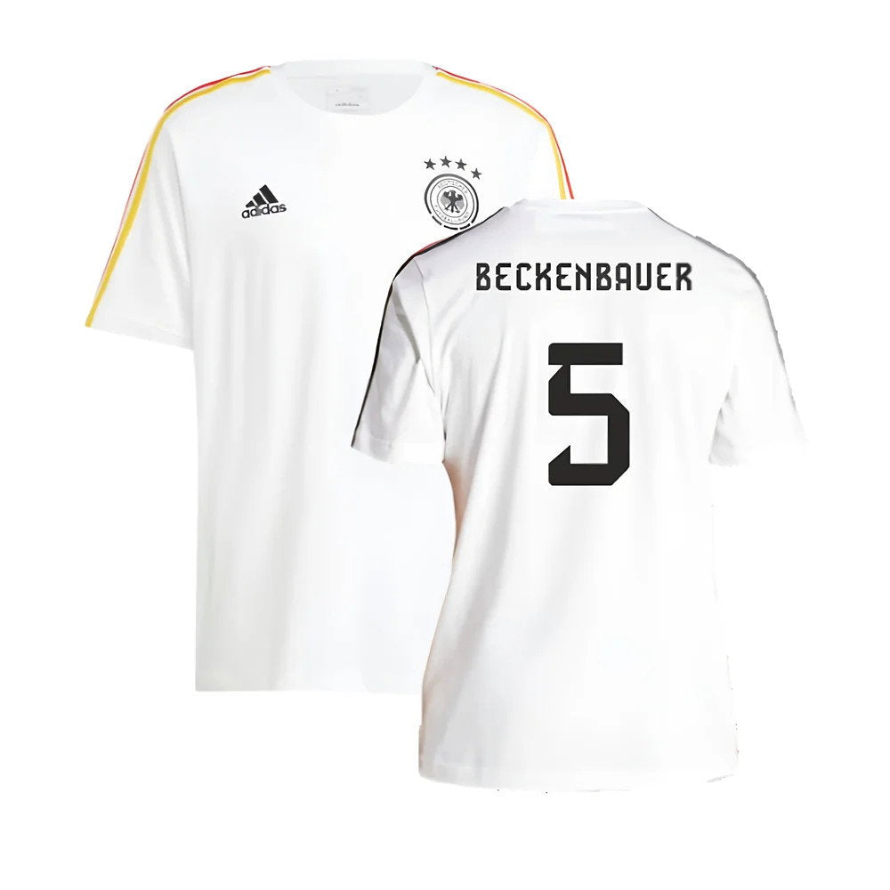 2024-2025 Germany 3S DNA Tee (White) (BECKENBAUER 5)_0