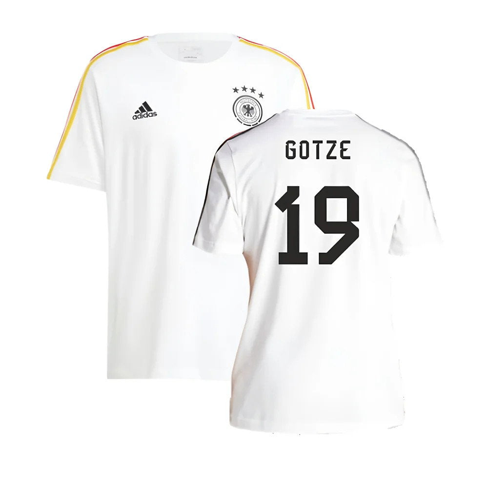 2024-2025 Germany 3S DNA Tee (White) (Gotze 19)_0