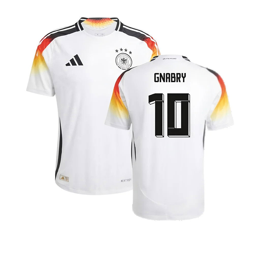 2024-2025 Germany Authentic Home Shirt (Gnabry 10)_0