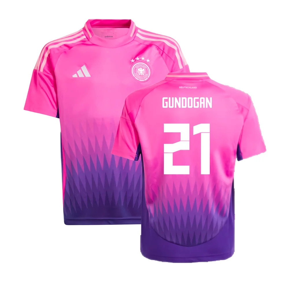 2024-2025 Germany Away Shirt (Kids) (Gundogan 21)_0