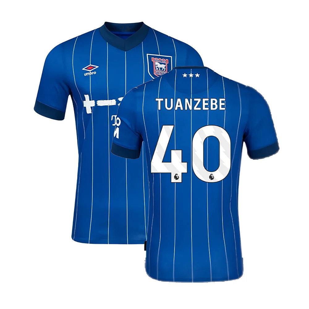 2024-2025 Ipswich Town Home Shirt (Tuanzebe 40)_0