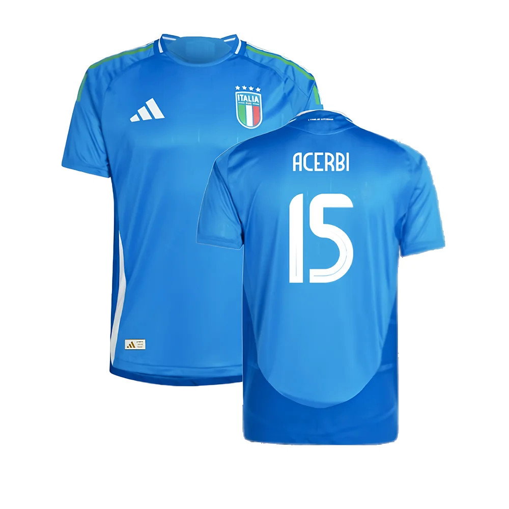 2024-2025 Italy Authentic Home Shirt (ACERBI 15)_0