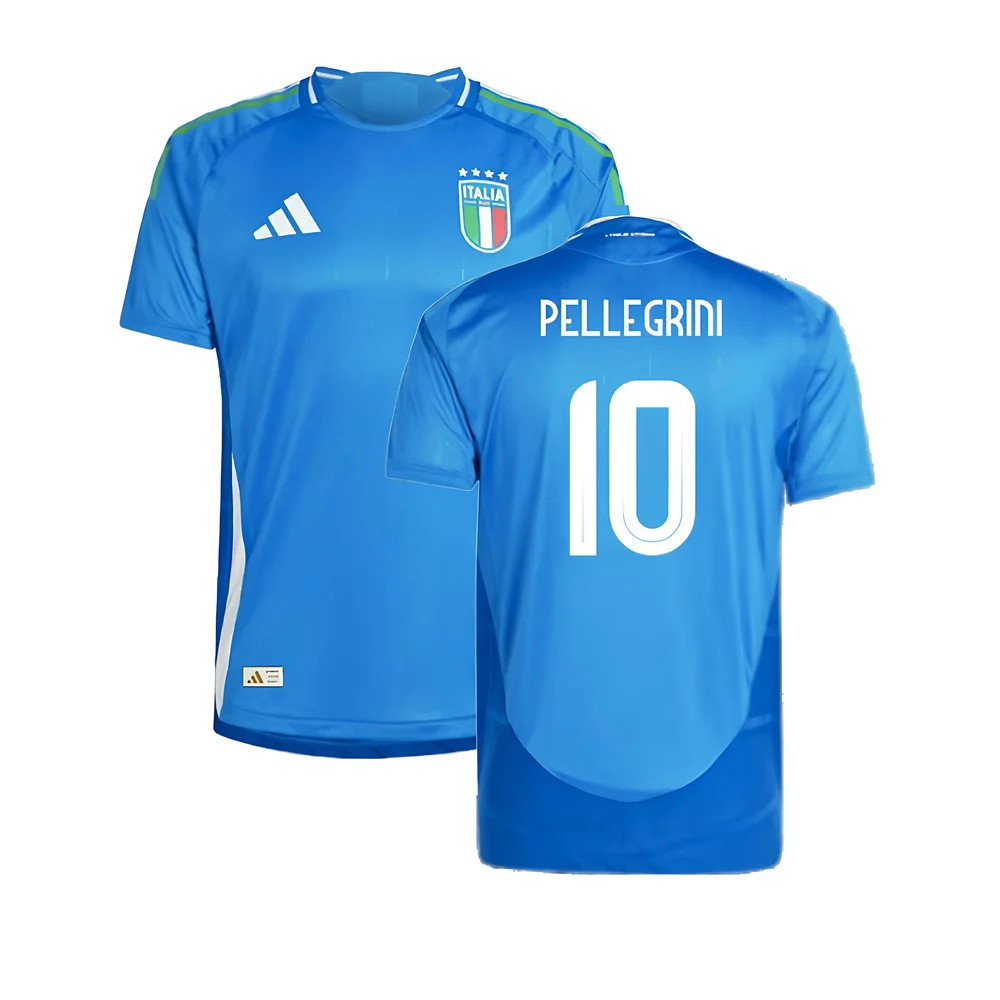 2024-2025 Italy Authentic Home Shirt (PELLEGRINI 10)_0