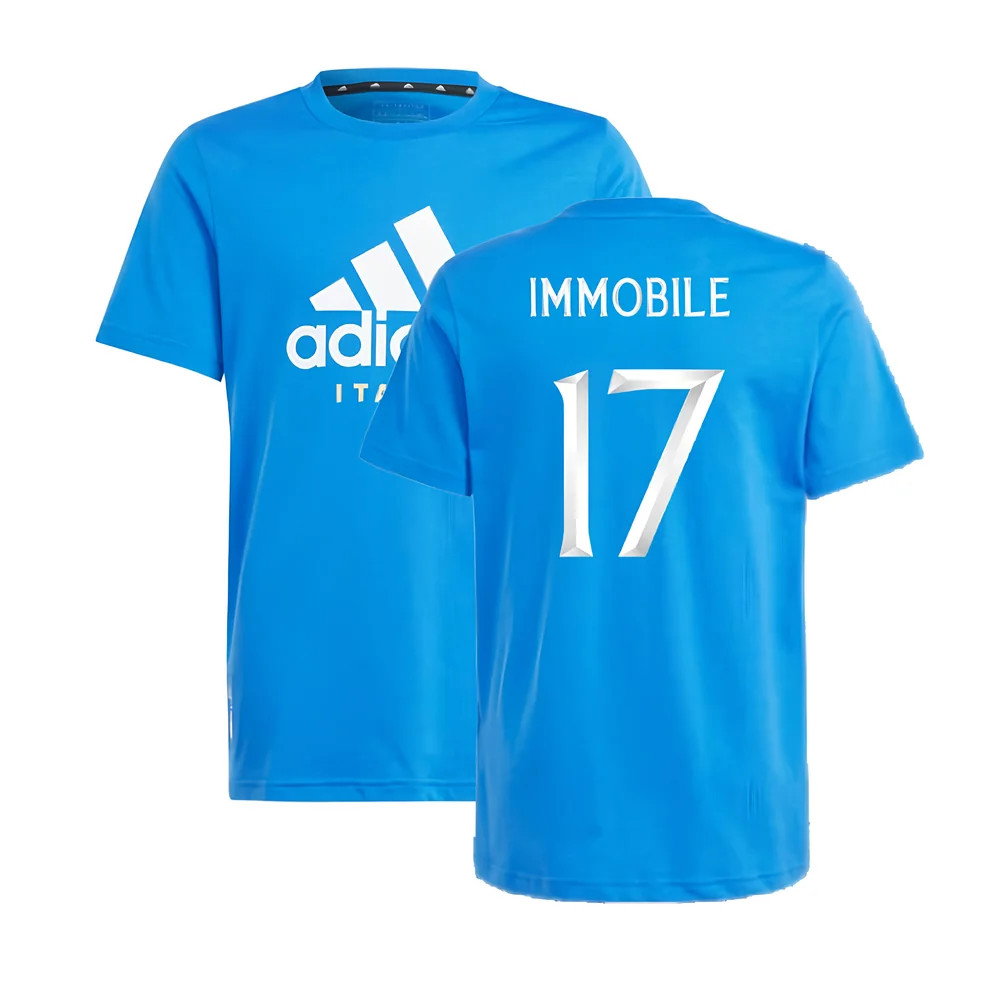2024-2025 Italy DNA Tee (Blue) - Kids (IMMOBILE 17)_0