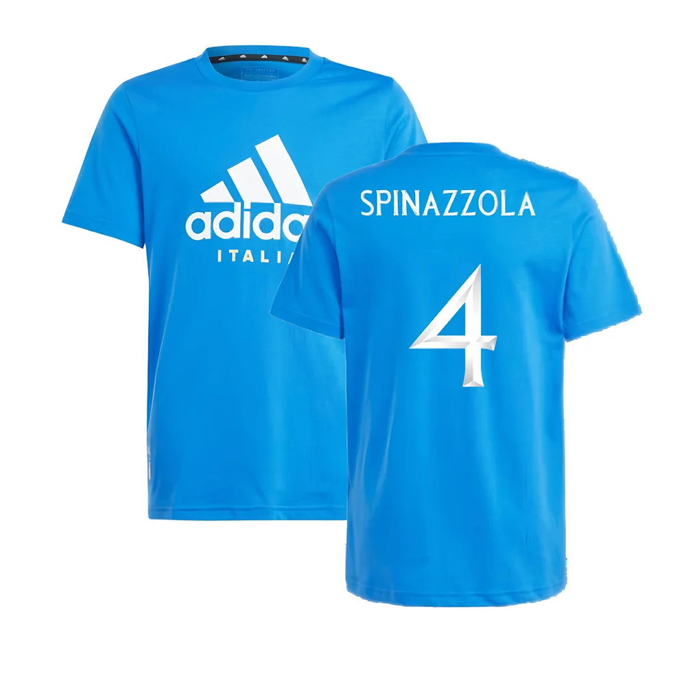 2024-2025 Italy DNA Tee (Blue) - Kids (SPINAZZOLA 4)_0