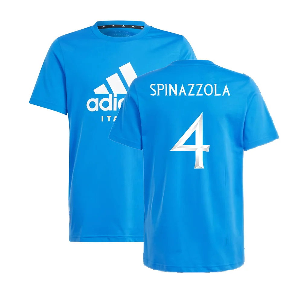 2024-2025 Italy DNA Tee (Blue) - Kids (SPINAZZOLA 4)_0