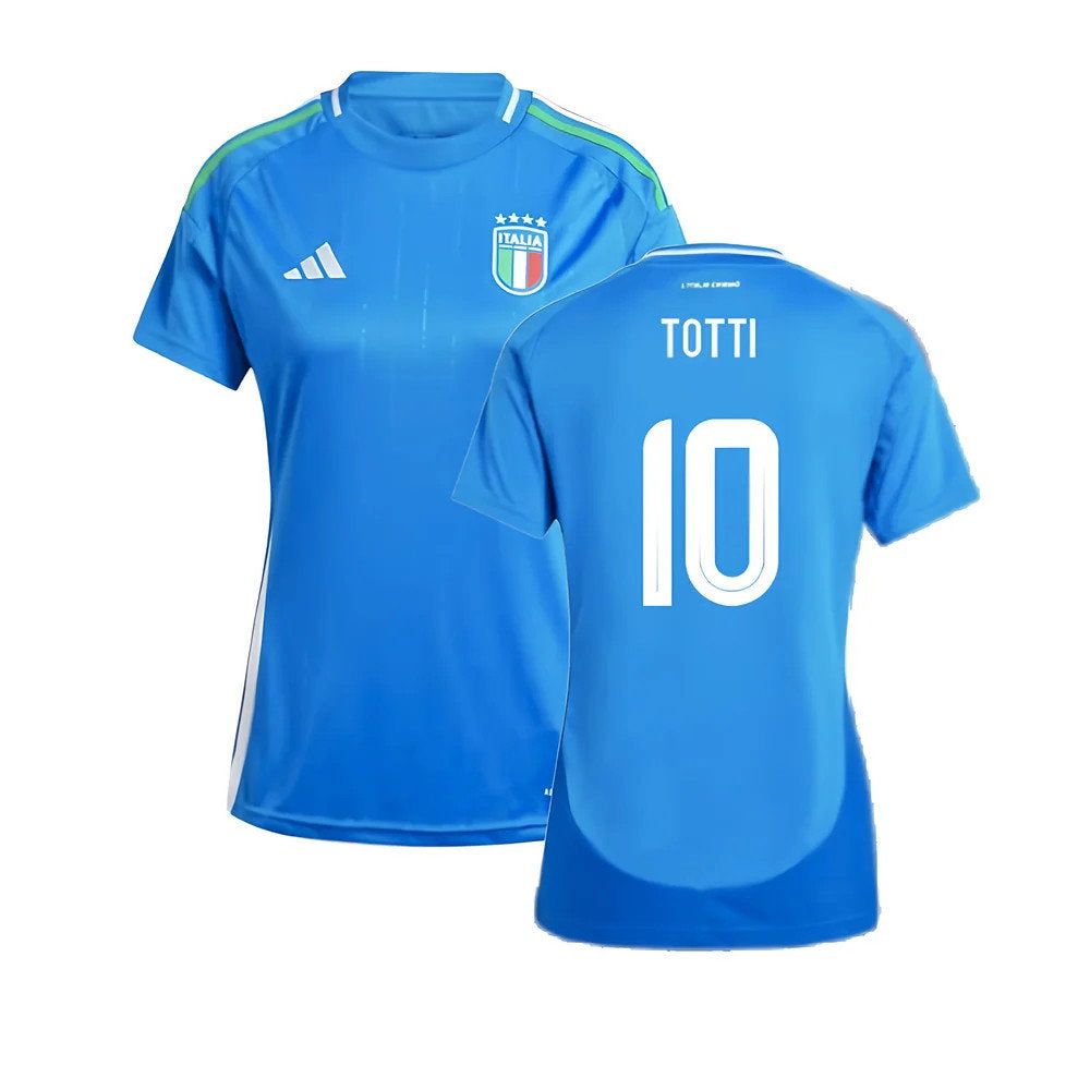 2024-2025 Italy Home Shirt (Ladies) (TOTTI 10)_0