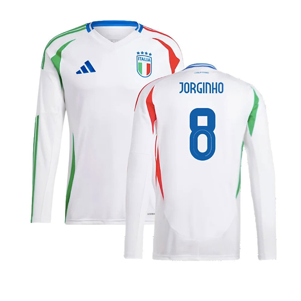 2024-2025 Italy Long Sleeve Away Shirt (JORGINHO 8)_0