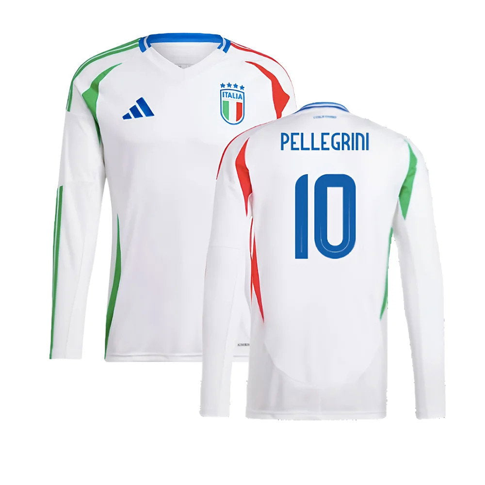 2024-2025 Italy Long Sleeve Away Shirt (PELLEGRINI 10)_0