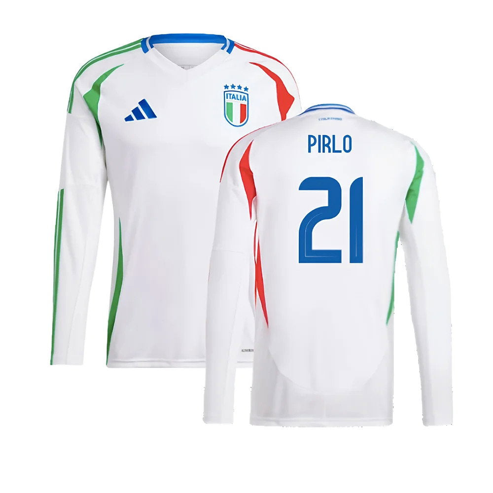 2024-2025 Italy Long Sleeve Away Shirt (PIRLO 21)_0
