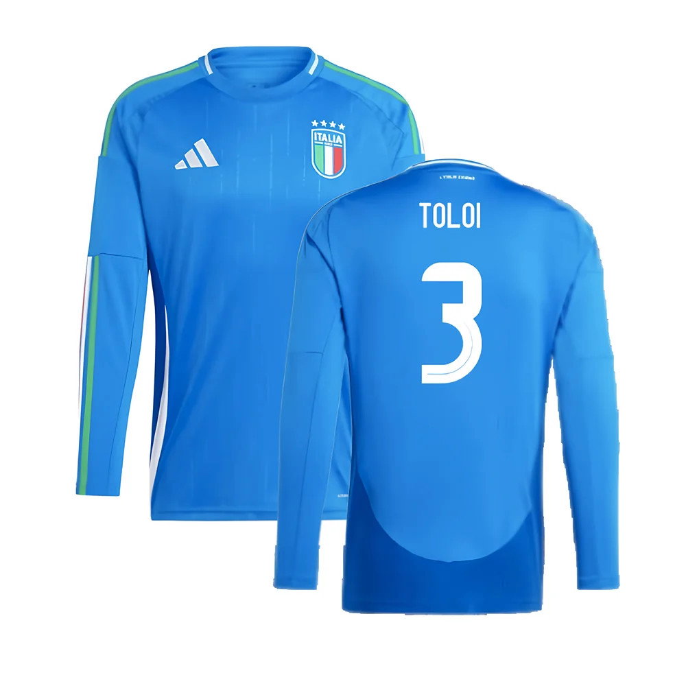 2024-2025 Italy Long Sleeve Home Shirt (TOLOI 3)_0
