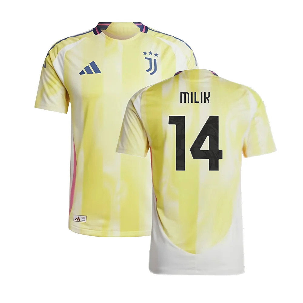 2024-2025 Juventus Authentic Away Shirt (Milik 14)_0