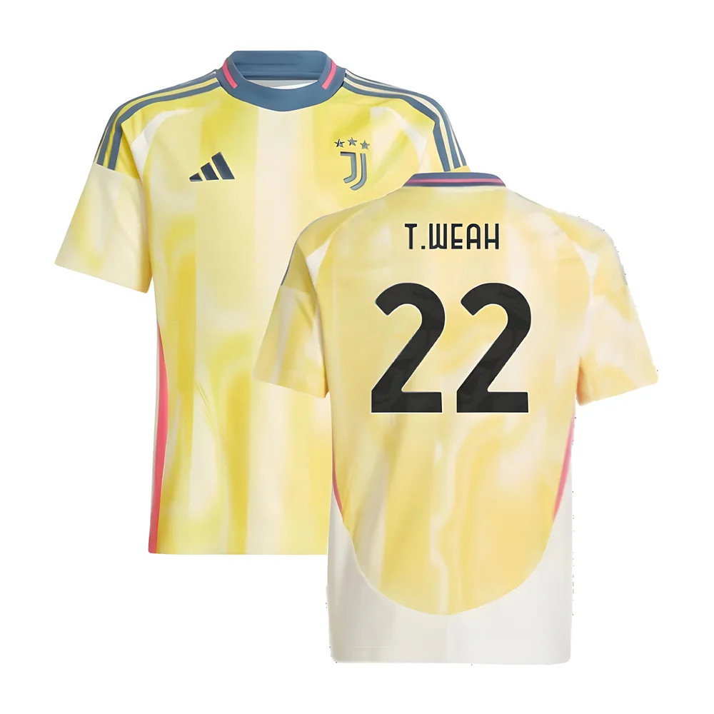 2024-2025 Juventus Away Shirt (Kids) (T.Weah 22)_0