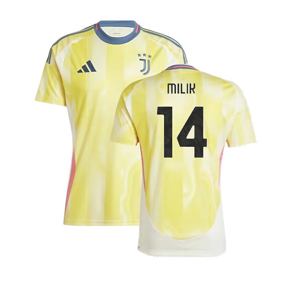 2024-2025 Juventus Away Shirt (Milik 14)_0