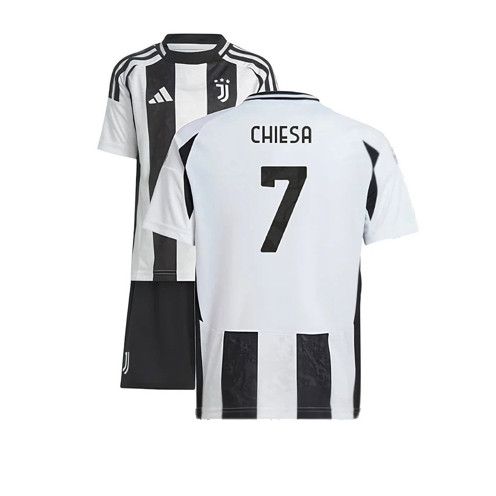 2024-2025 Juventus Home Mini Kit (Chiesa 7)_0