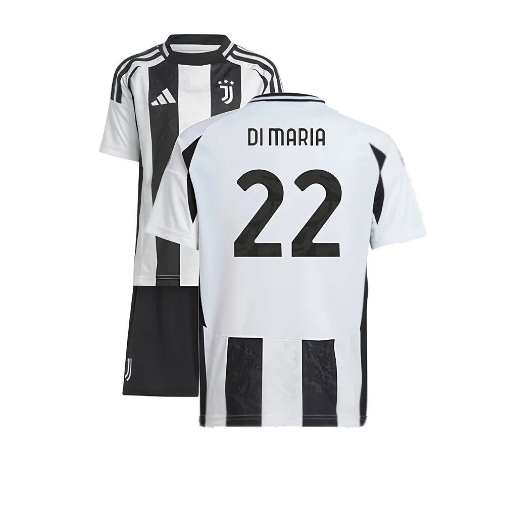 2024-2025 Juventus Home Mini Kit (Di Maria 22)_0