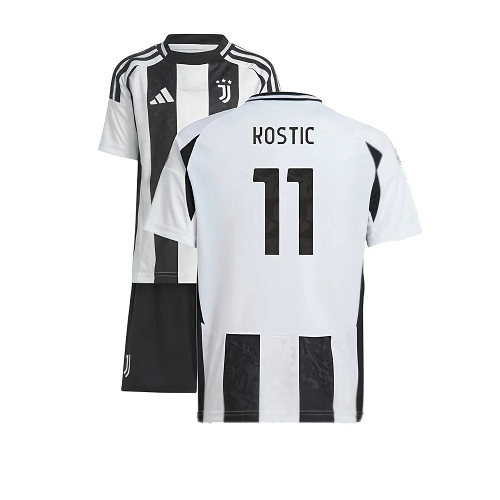 2024-2025 Juventus Home Mini Kit (Kostic 11)_0