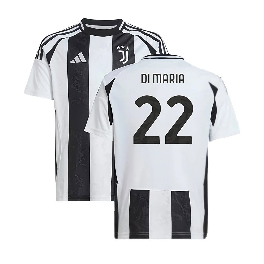 2024-2025 Juventus Home Shirt (Kids) (Di Maria 22)_0