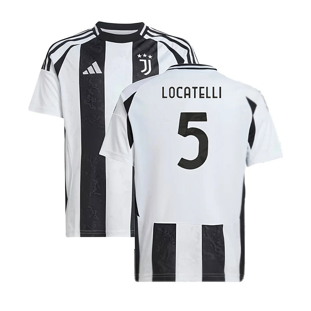 2024-2025 Juventus Home Shirt (Kids) (Locatelli 5)_0