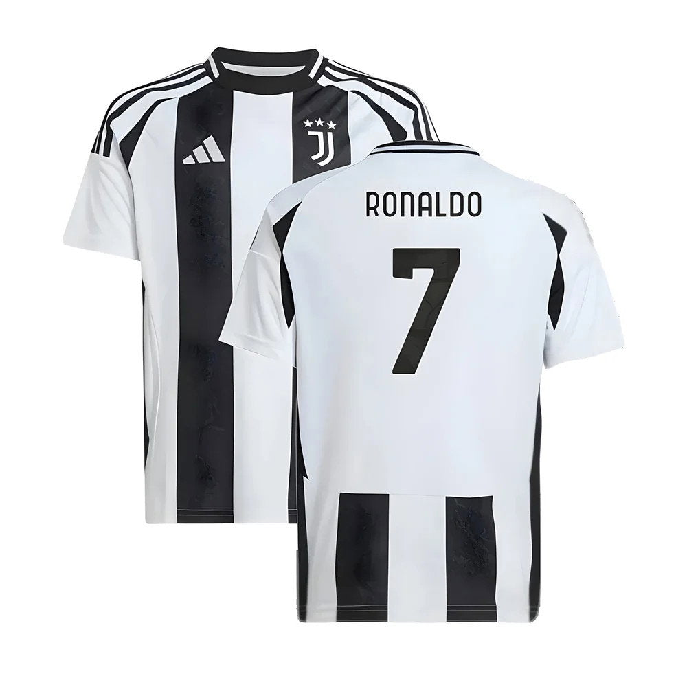 2024-2025 Juventus Home Shirt (Kids) (Ronaldo 7)_0