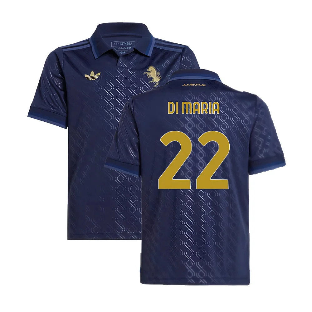 2024-2025 Juventus Third Shirt (Kids) (Di Maria 22)_0