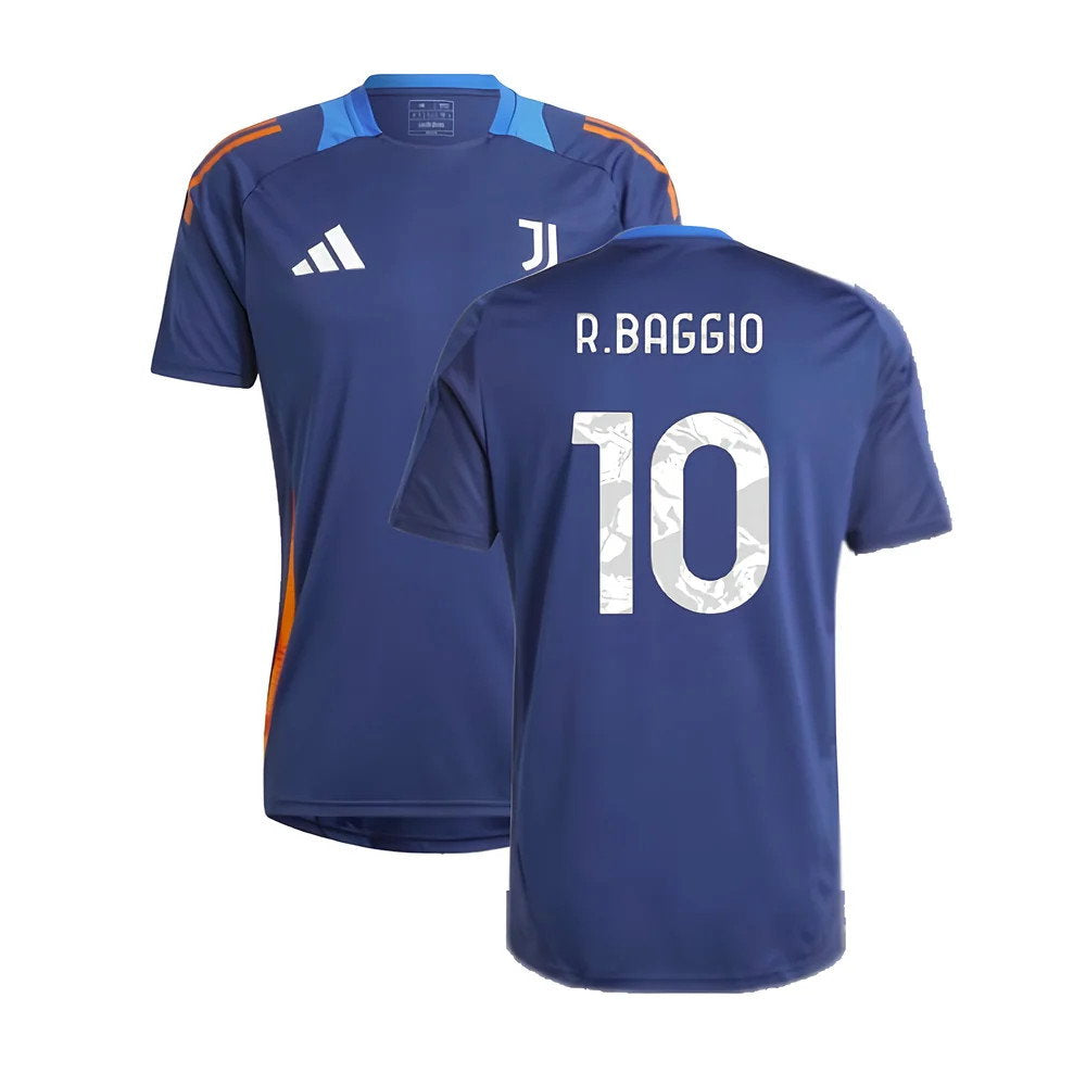 2024-2025 Juventus Training Jersey (Navy) (R.Baggio 10)_0