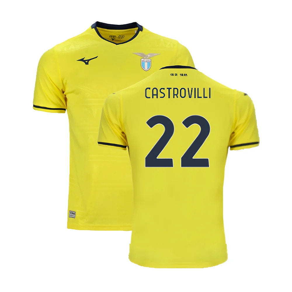 2024-2025 Lazio Away Shirt (Kids) (Castrovilli 22)_0