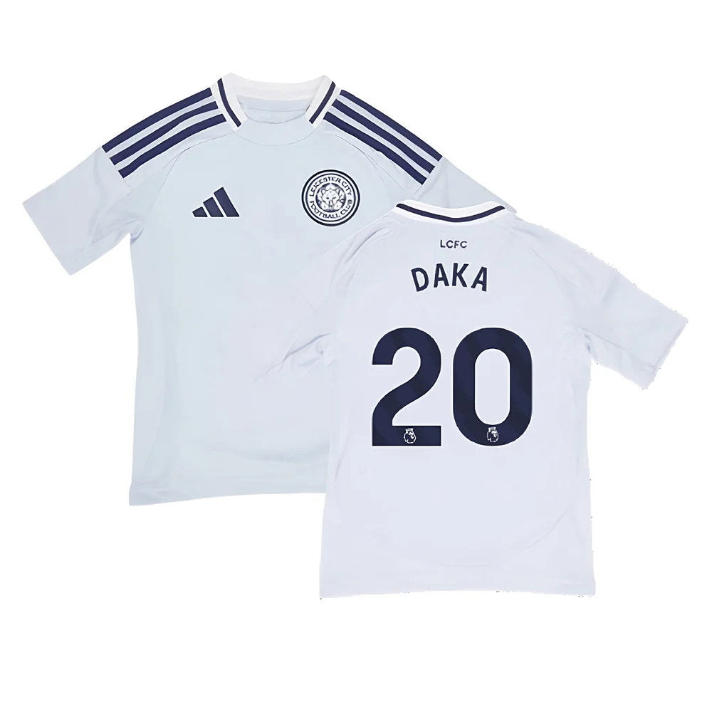 2024-2025 Leicester City Third Shirt - Kids (Daka 20)_0