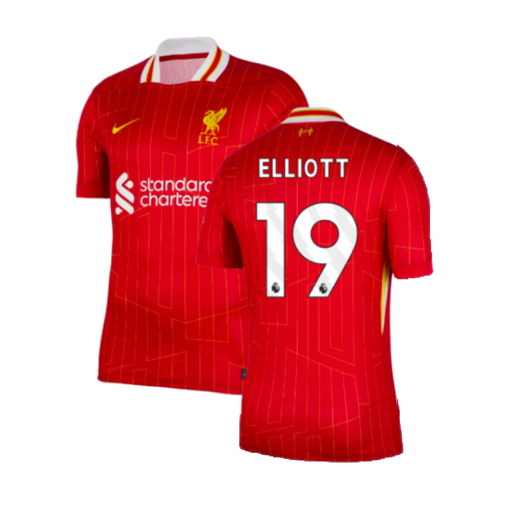 2024-2025 Liverpool Home Shirt (Elliott 19)_0