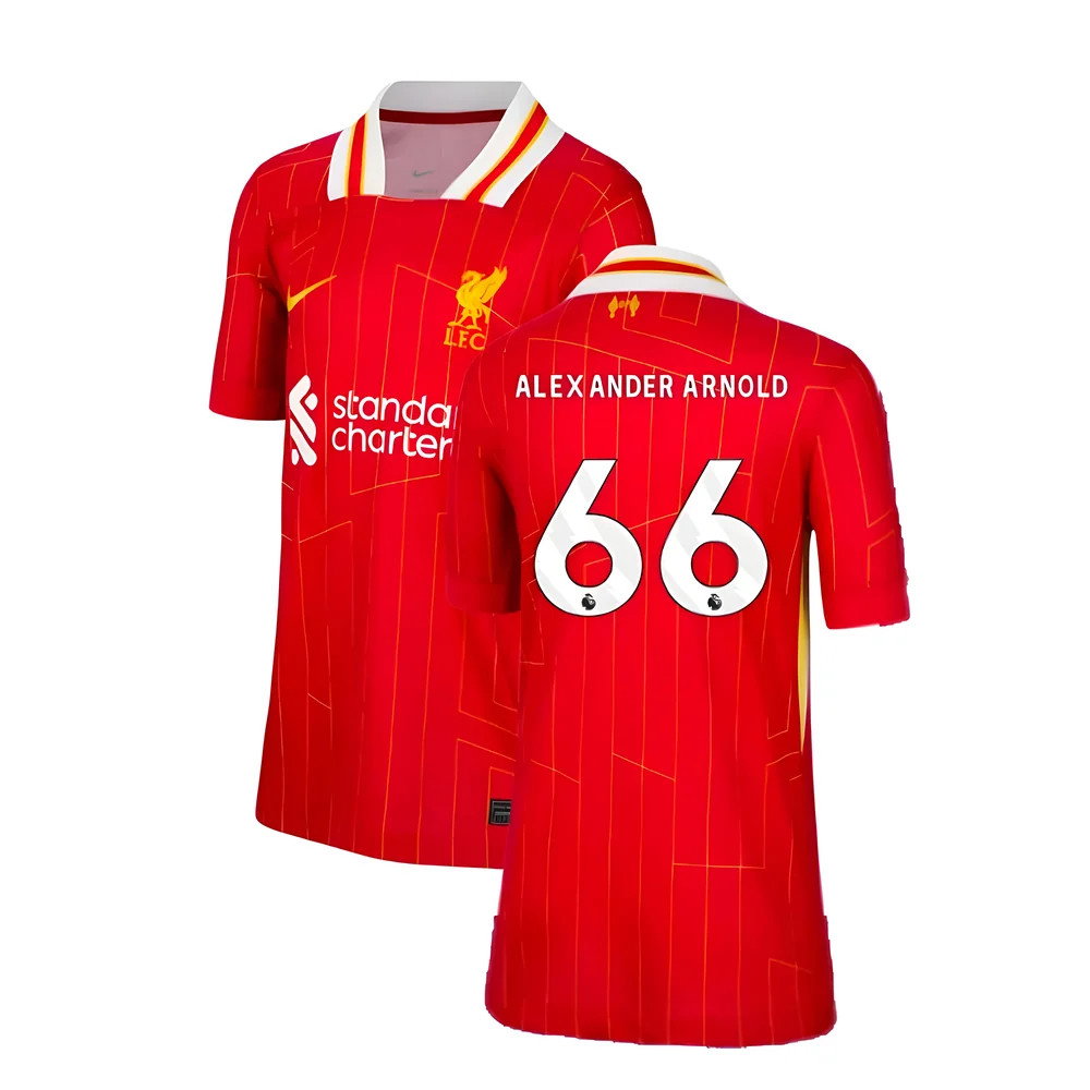 2024-2025 Liverpool Home Shirt (Kids) (Alexander Arnold 66)_0
