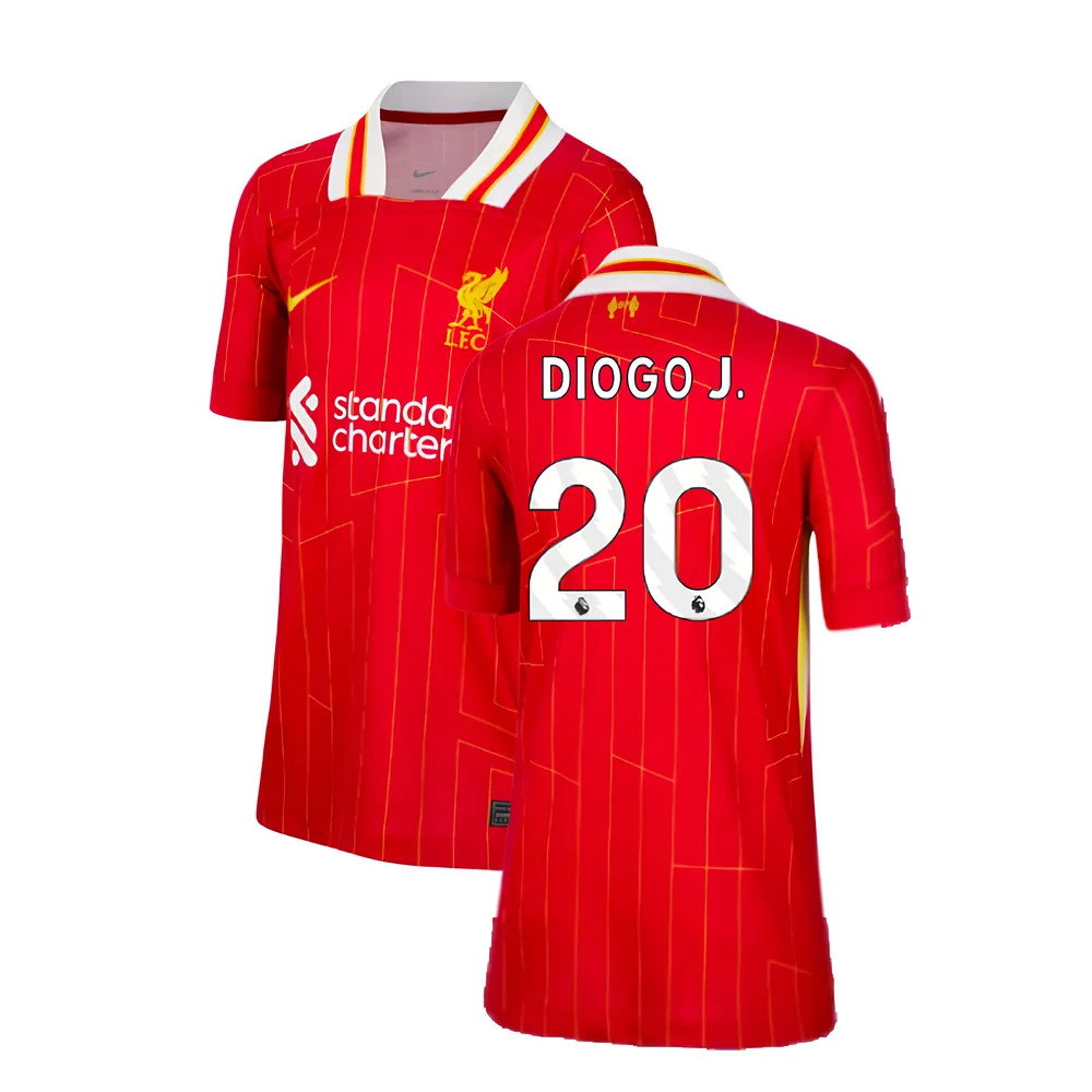 2024-2025 Liverpool Home Shirt (Kids) (Diogo J. 20)_0