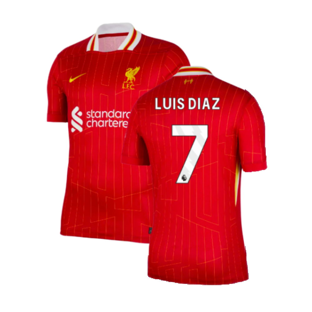 2024-2025 Liverpool Home Shirt (Luis Diaz 7)_0