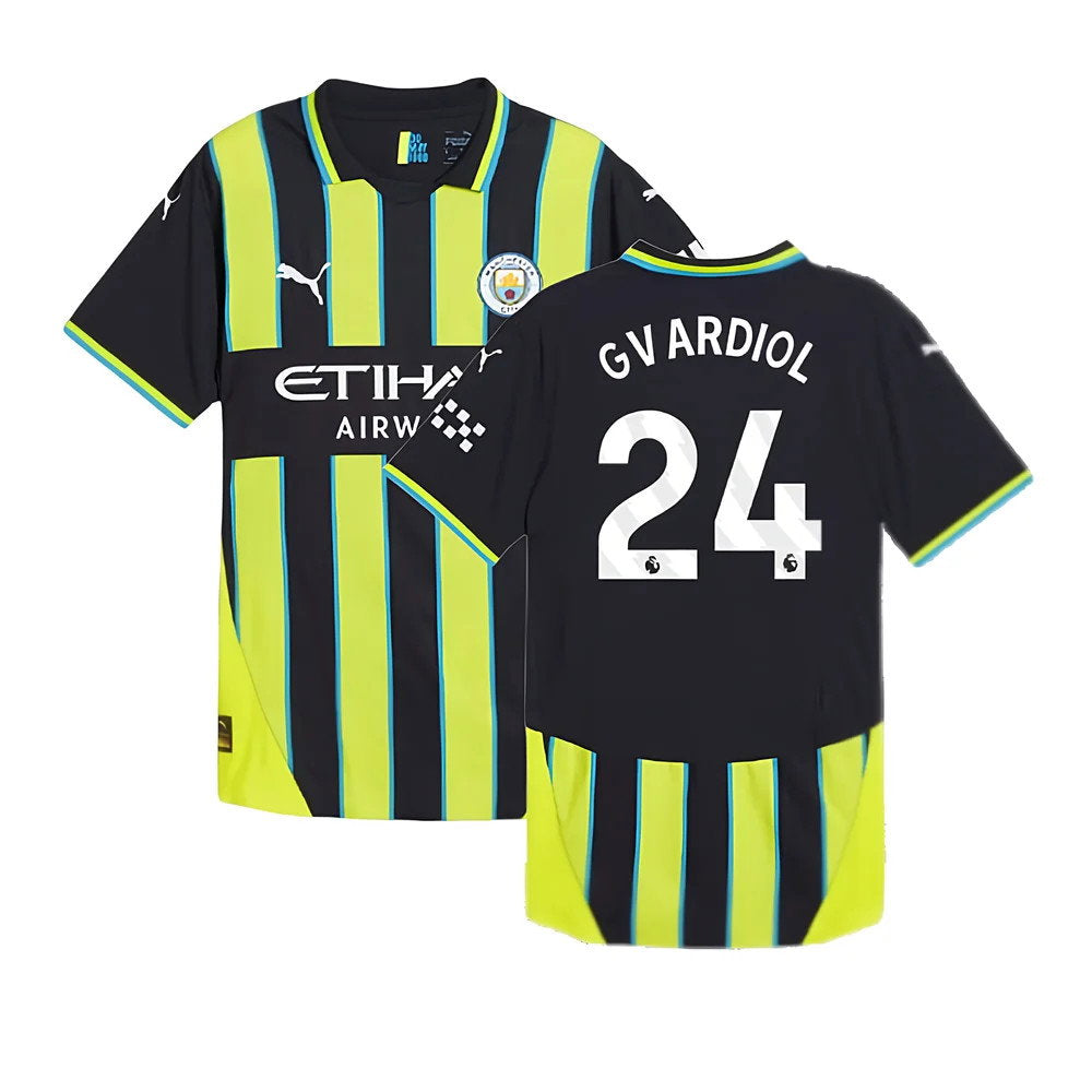 2024-2025 Man City Away Authentic Shirt (Gvardiol 24)_0