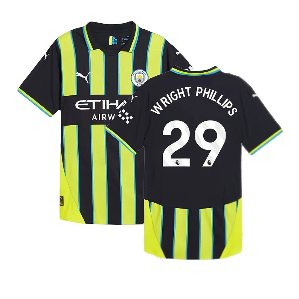 2024-2025 Man City Away Authentic Shirt (Wright Phillips 29)_0