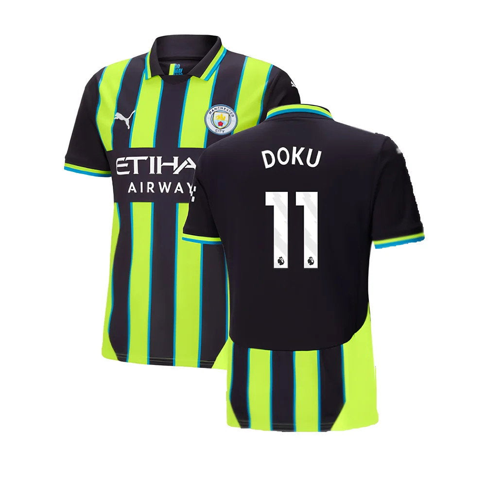 2024-2025 Man City Away Shirt (Doku 11)_0