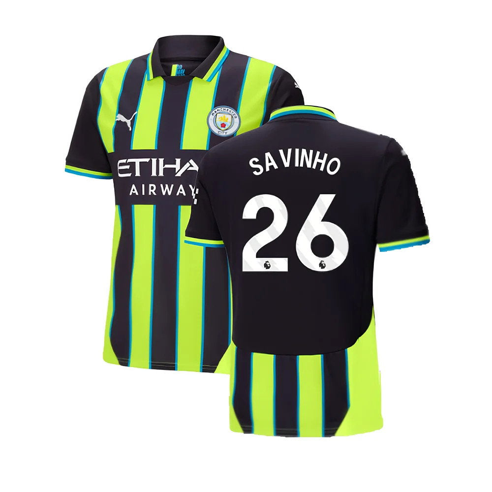 2024-2025 Man City Away Shirt (Savinho 26)_0