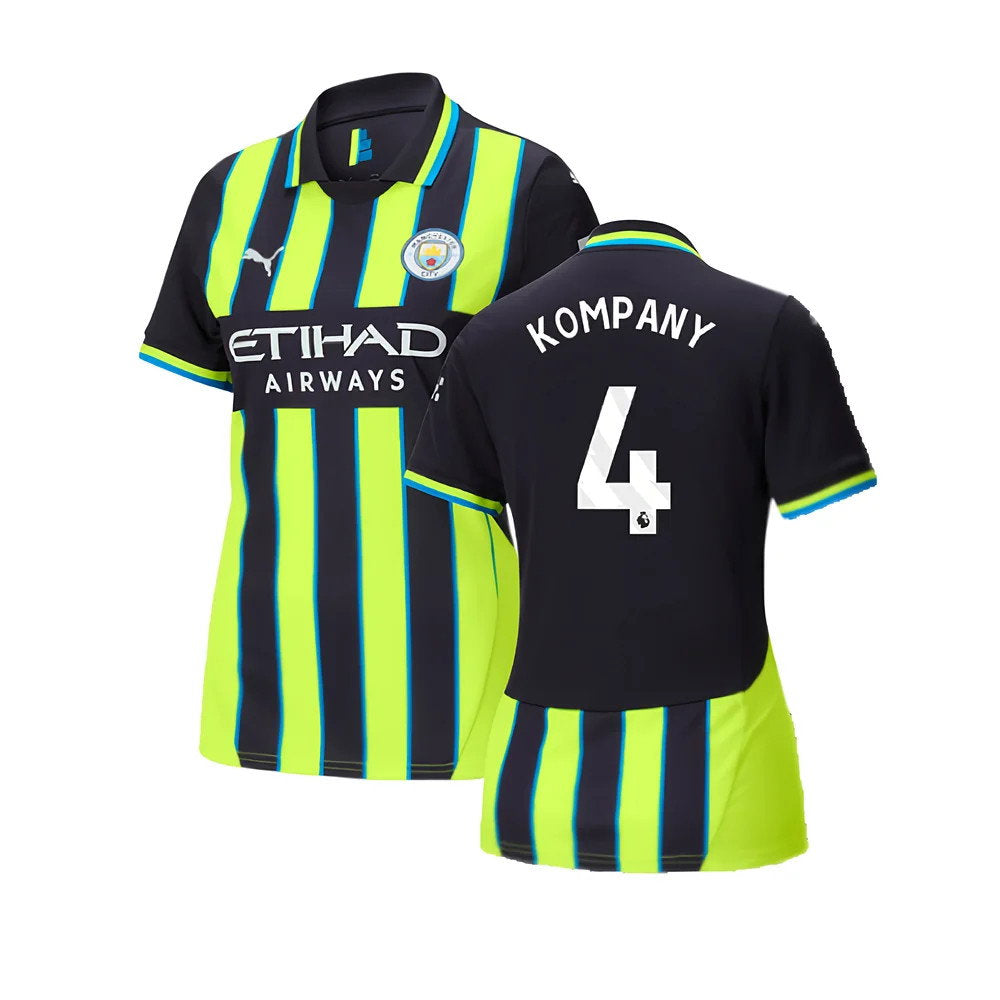 2024-2025 Man City Away Shirt (Womens) (Kompany 4)_0