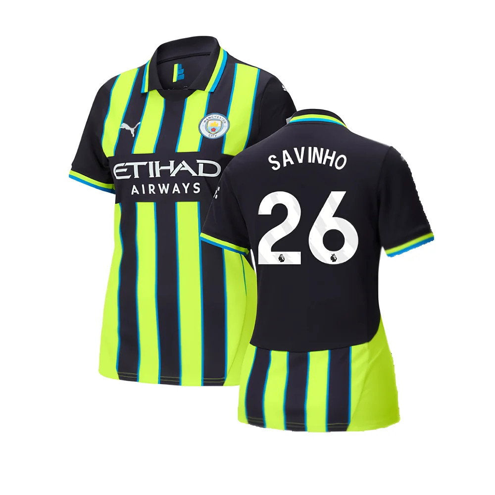 2024-2025 Man City Away Shirt (Womens) (Savinho 26)_0