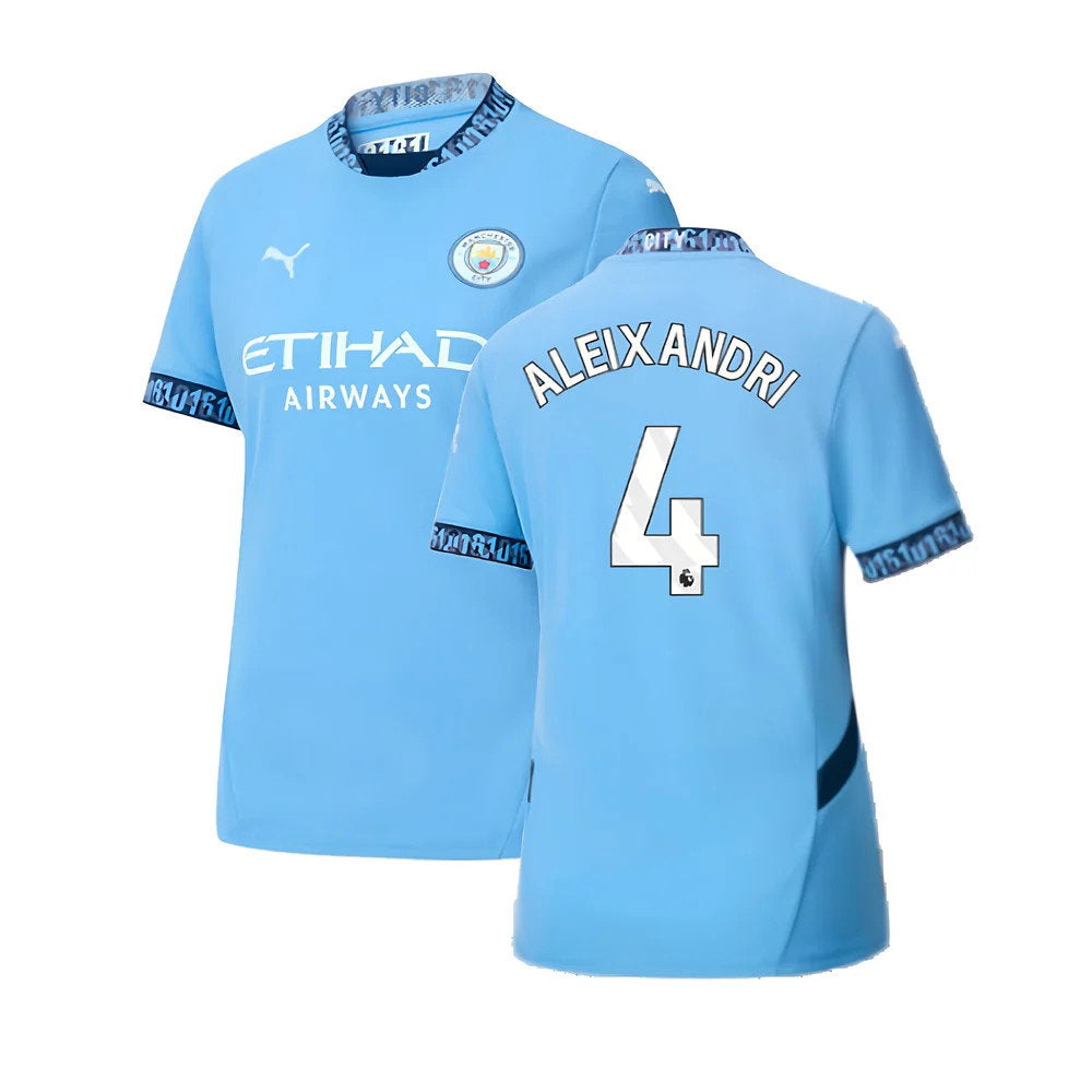 2024-2025 Man City Home Shirt (Womens) (Aleixandri 4)_0