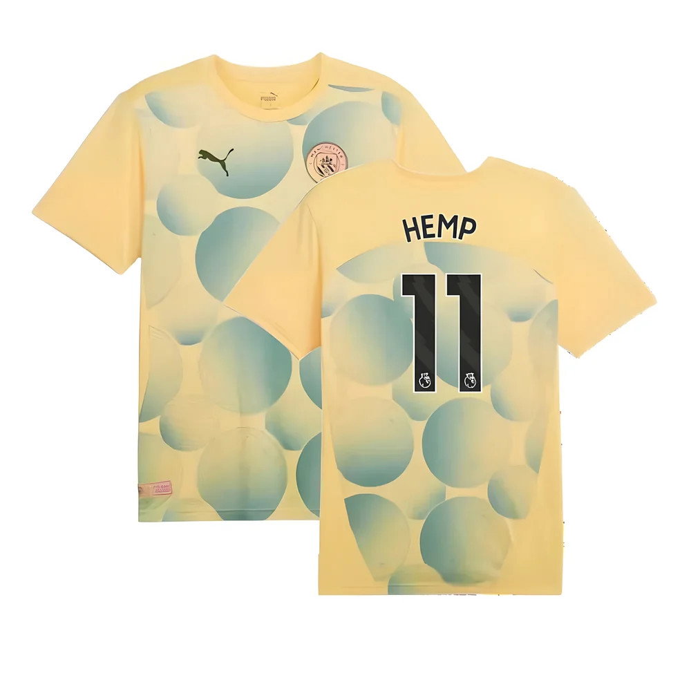 2024-2025 Man City Prematch SS Shirt (Flaxen) (Hemp 11)_0