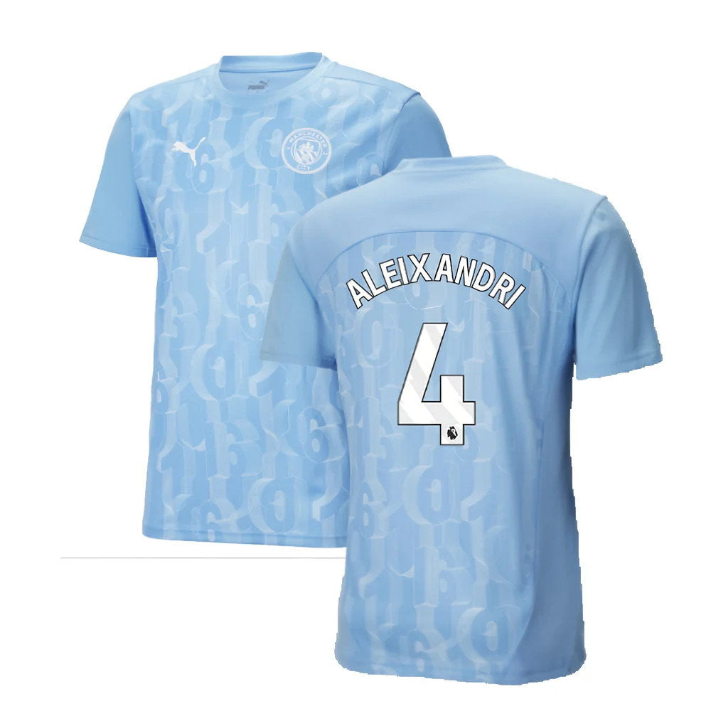 2024-2025 Man City Prematch SS Shirt (Light Blue) (Aleixandri 4)_0