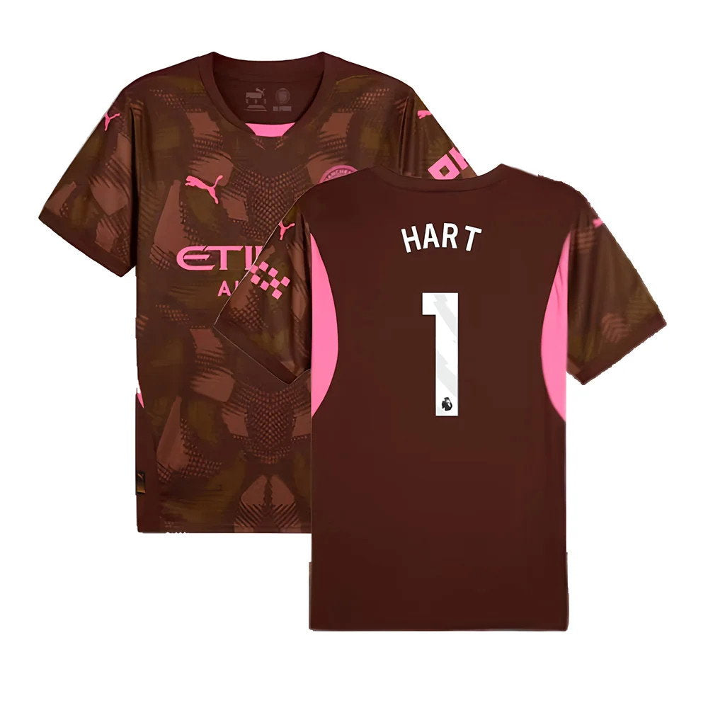 2024-2025 Man City Third Goalkeeper Shirt (Espresso Brown) (Hart 1)_0