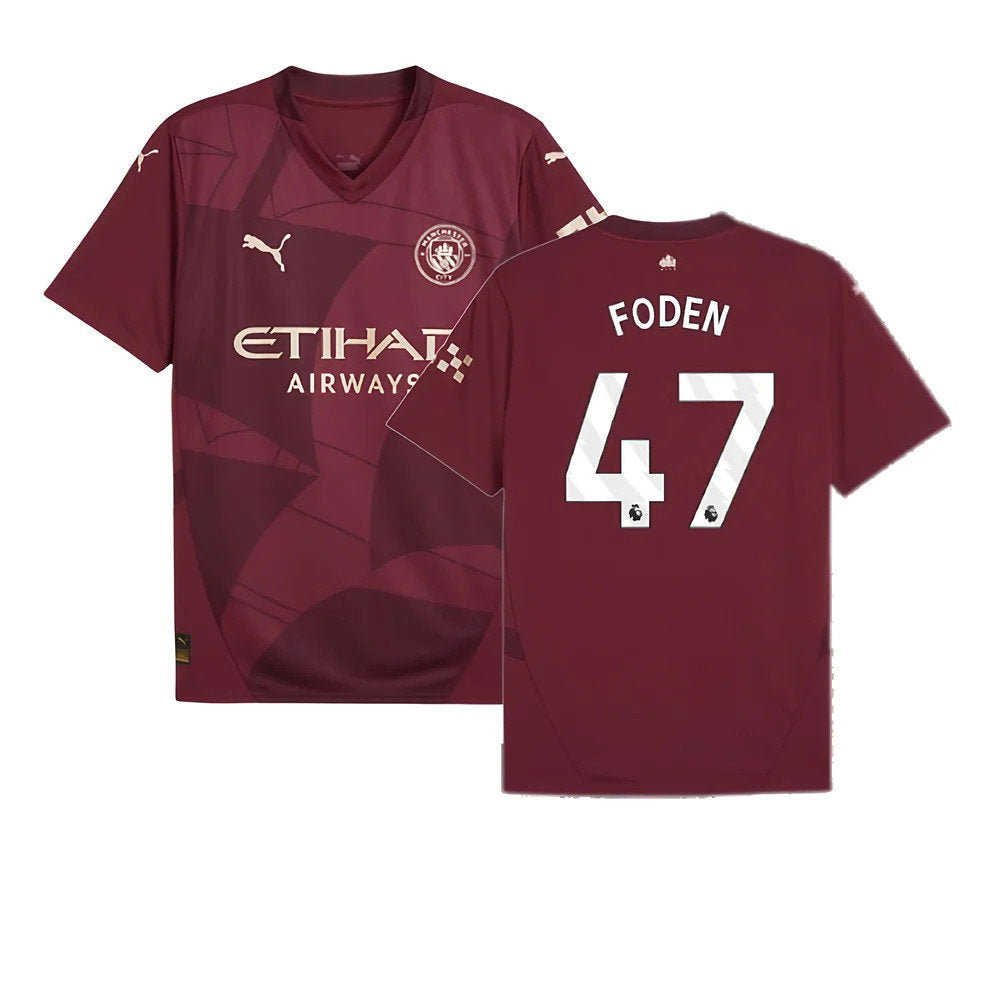 2024-2025 Man City Third Shirt (Foden 47)_0