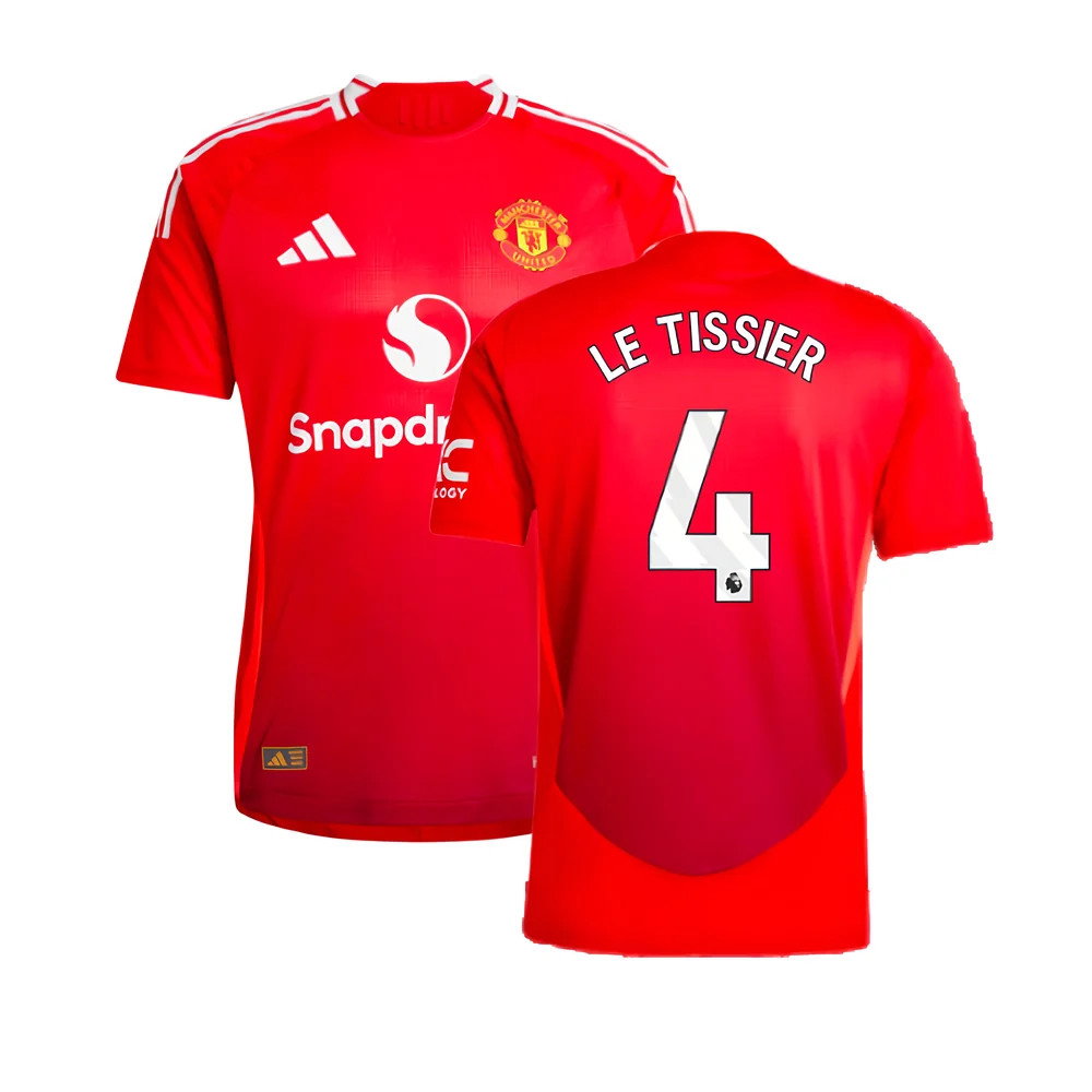 2024-2025 Man Utd Authentic Home Shirt (Le Tissier 4)_0