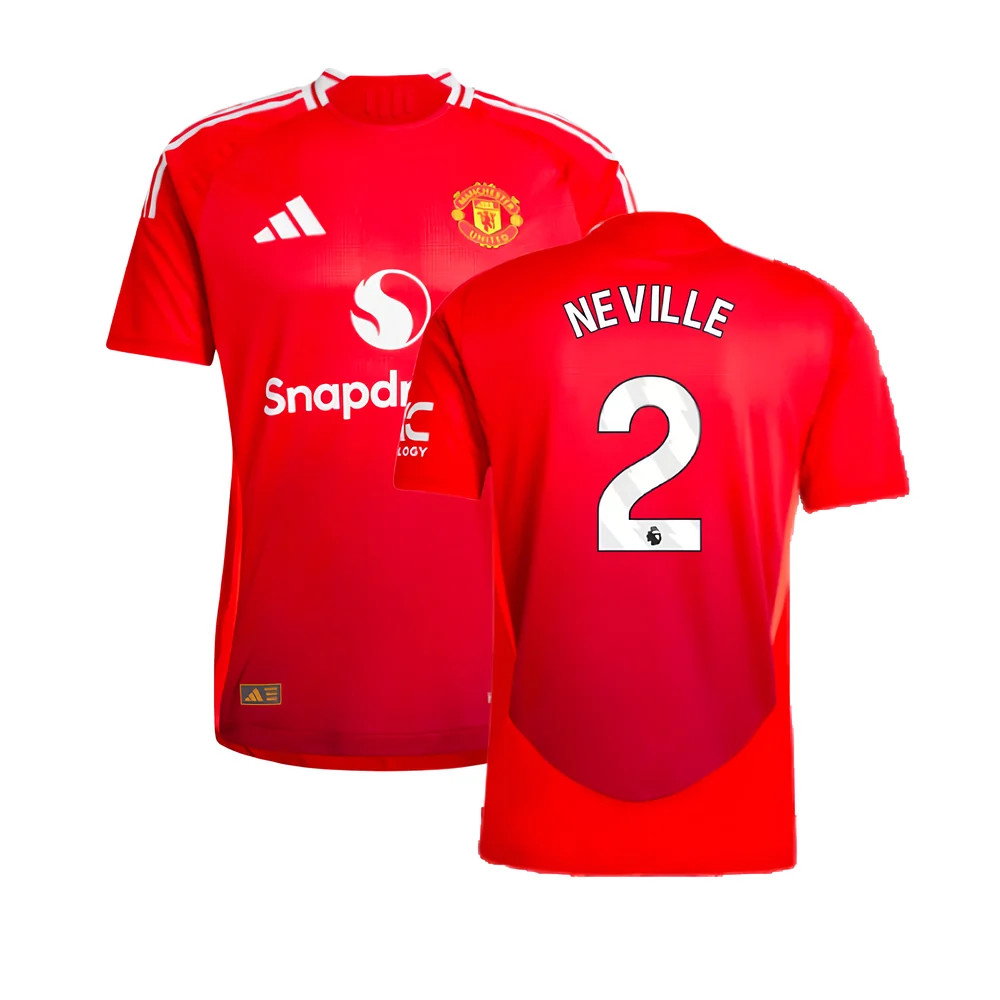 2024-2025 Man Utd Authentic Home Shirt (Neville 2)_0