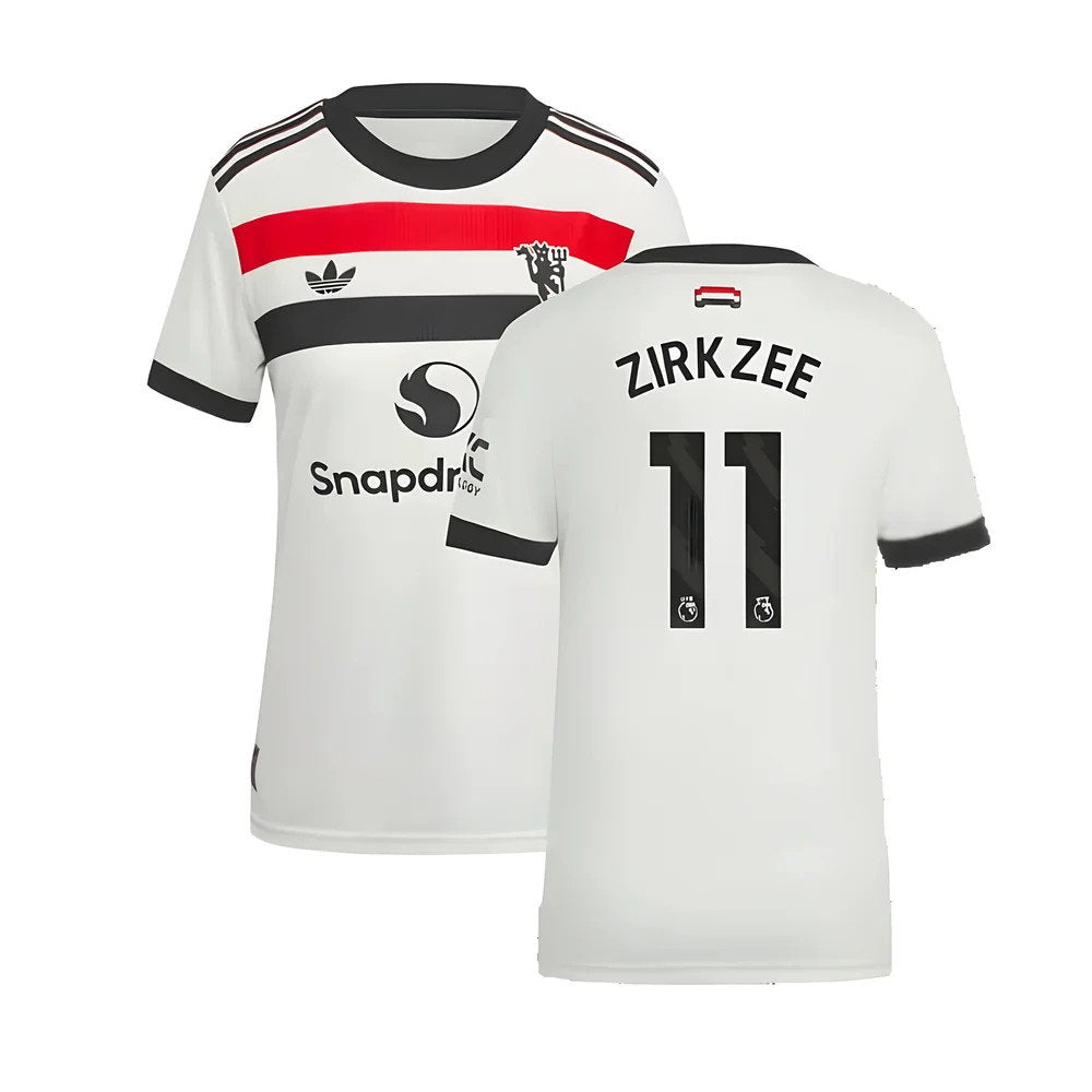 2024-2025 Man Utd Authentic Third Shirt (Womens) (Zirkzee 11)_0